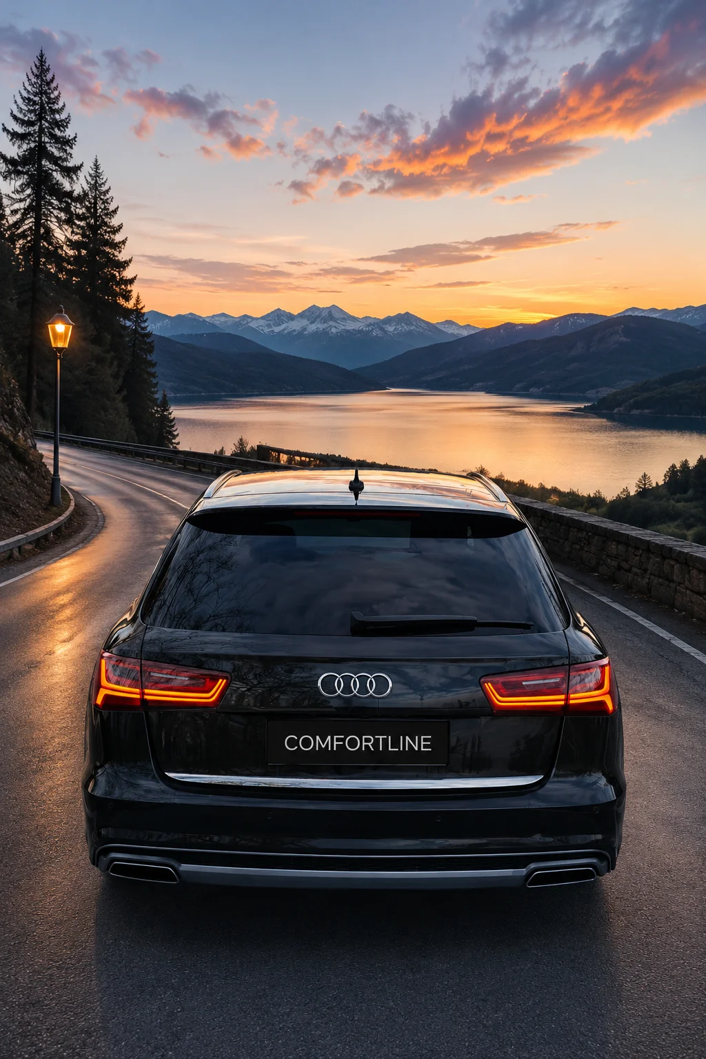 Салон Audi A6 Avant — кожаные сиденья, Wi-Fi, USB-зарядка, ComfortLine трансфер