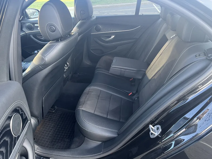 Mercedes-Benz E-Class 2021 — Interior — rear cabin