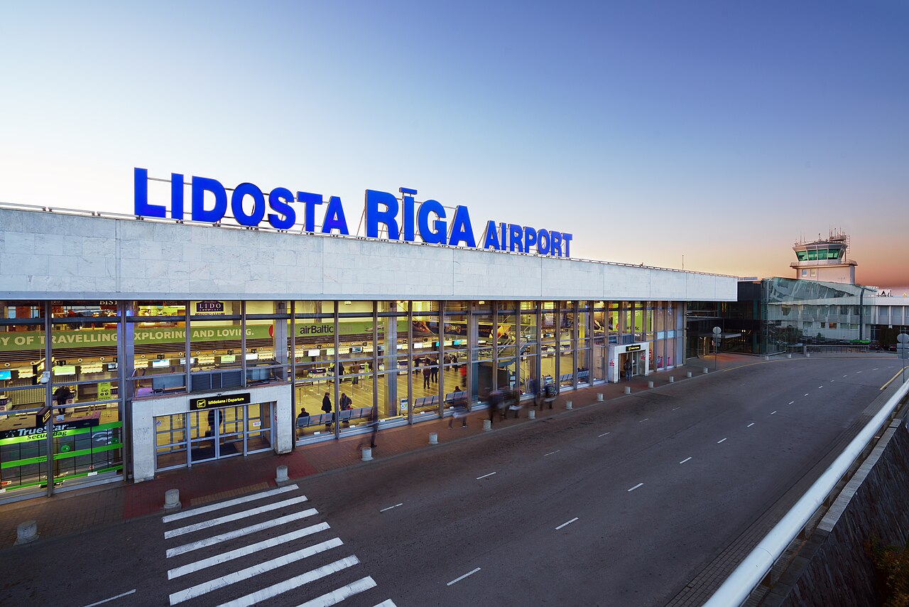 Riga Airport terminal (RIX)